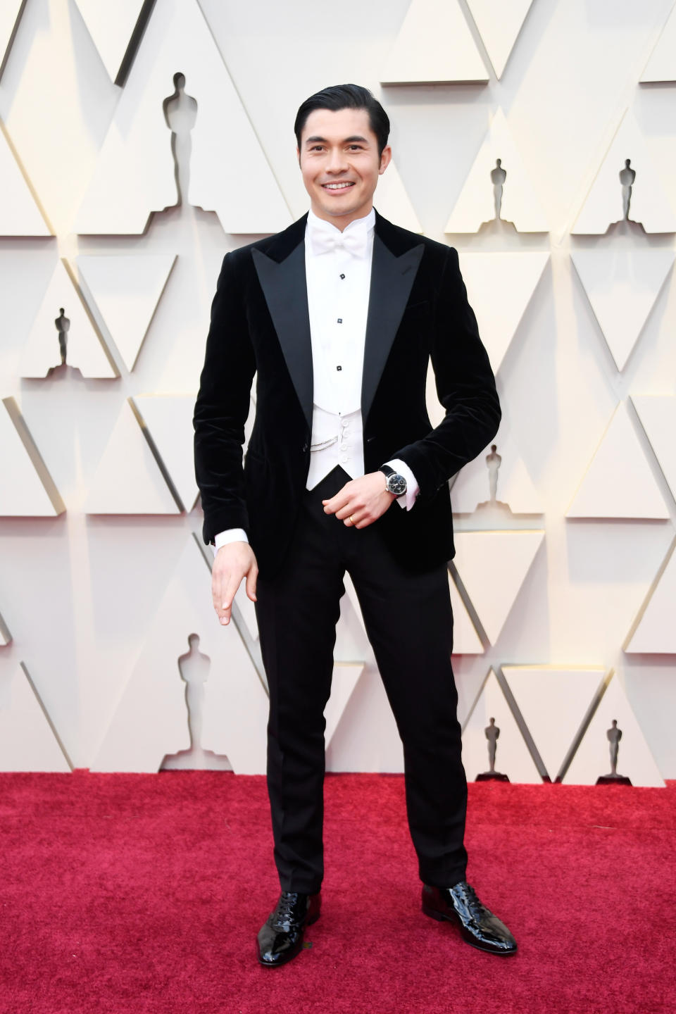 Henry Golding at the Oscars 2019