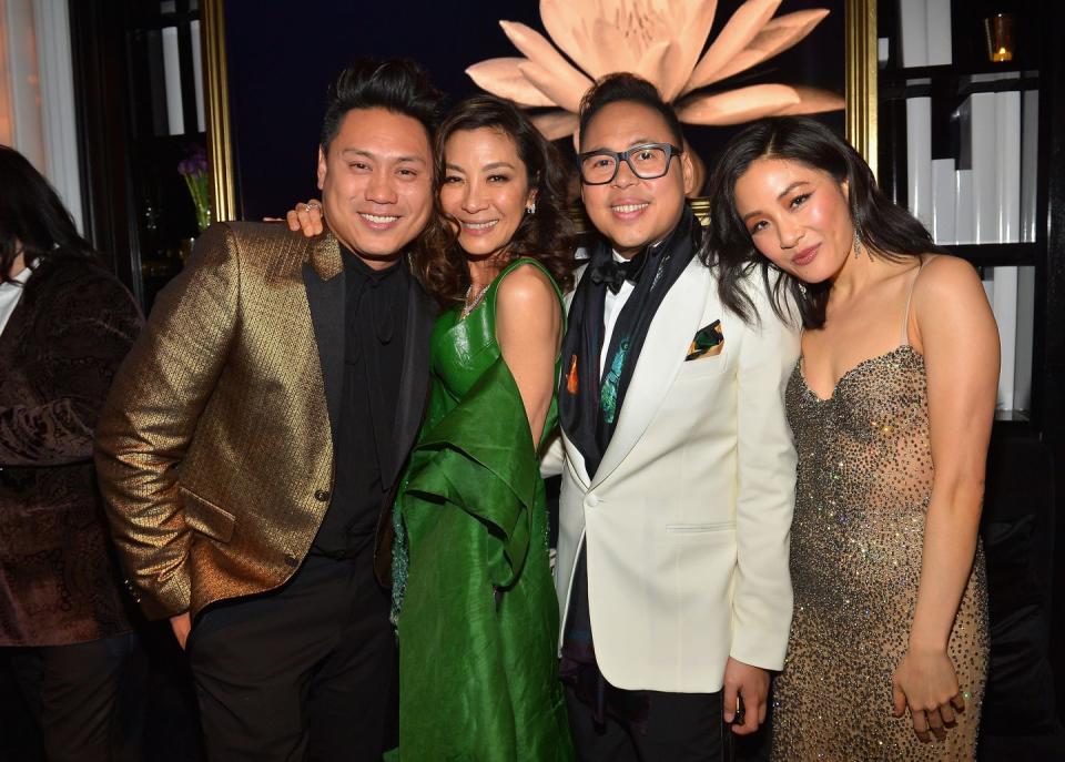 Jon Chu, Michelle Yeoh, Nico Santos, and Constance Wu