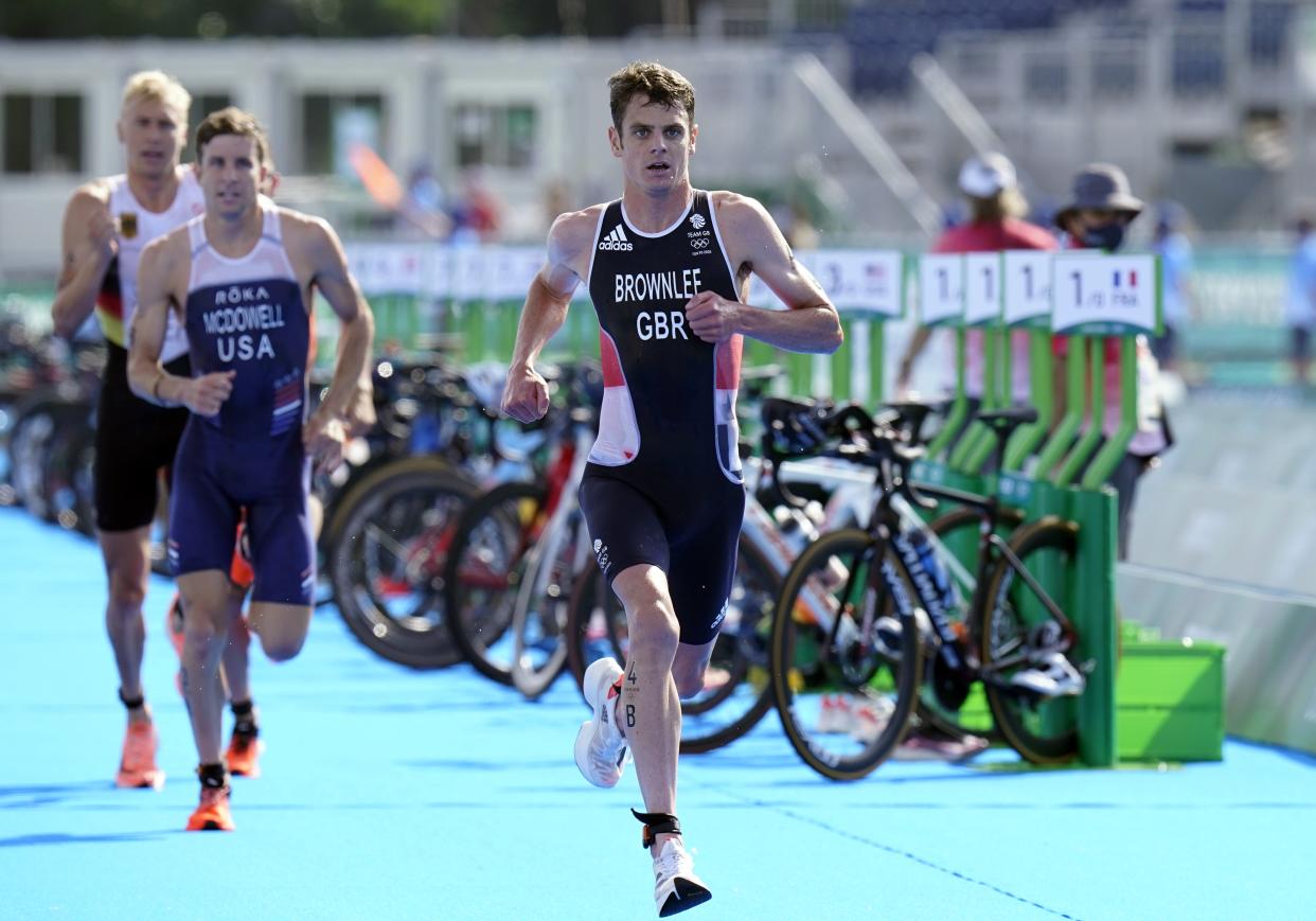 Jonny Brownlee has completed his set of Olympic medals (Danny Lawson/PA) (PA Wire)