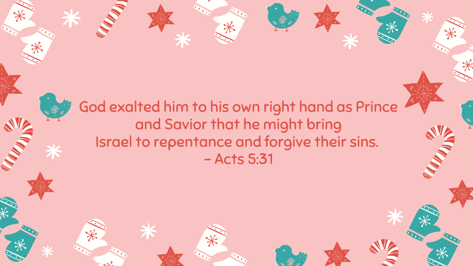Acts 5:31