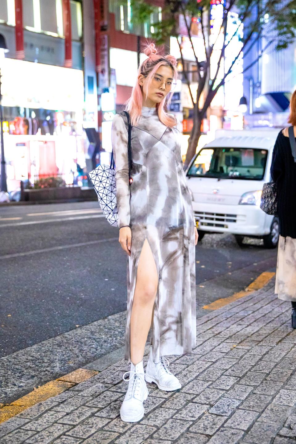 This season at Tokyo Fashion Week, the Japanese capital’s boldest peacocks offered much to marvel at above the neck.