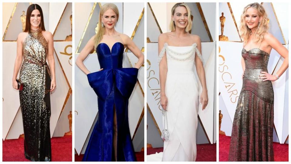 <p>Top 12 Oscars 2018 gowns</p>