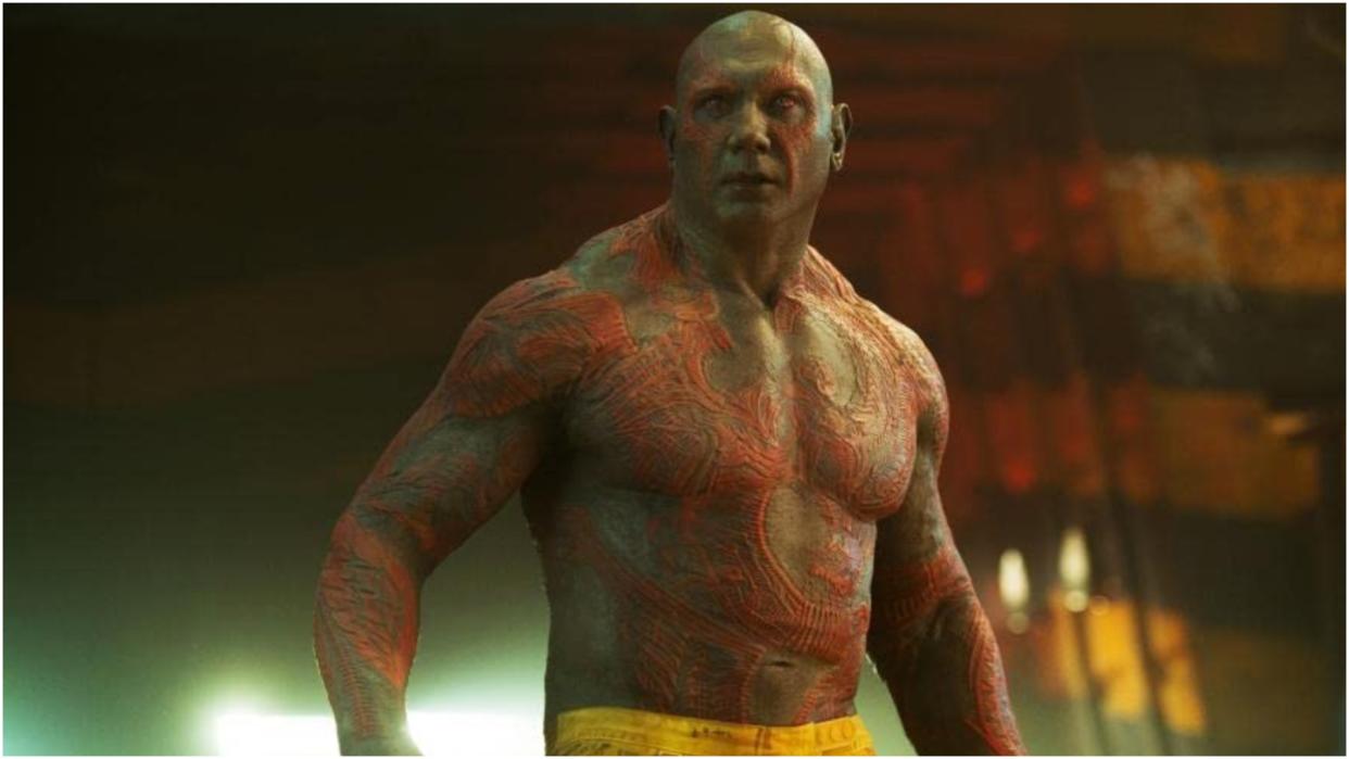  Drax in Guardians of the Galaxy. 