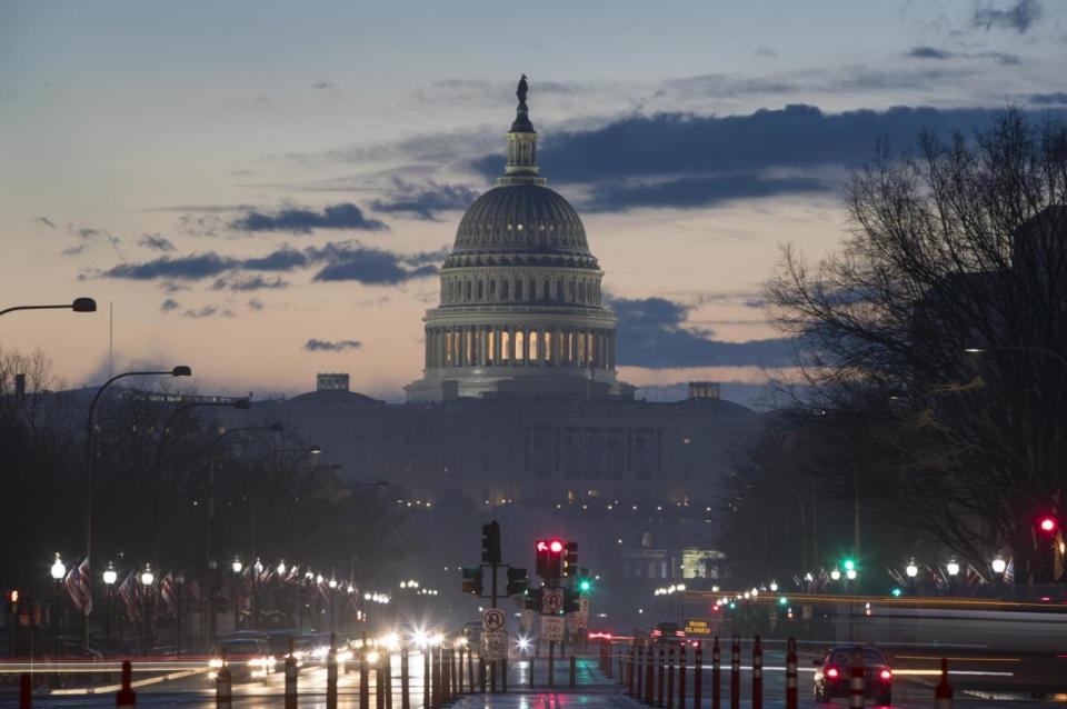 The Capitol in Washington is home to the US Congress AP)