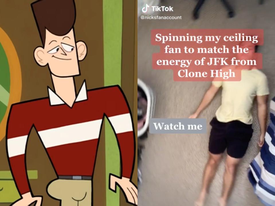 jfk clone high tiktok