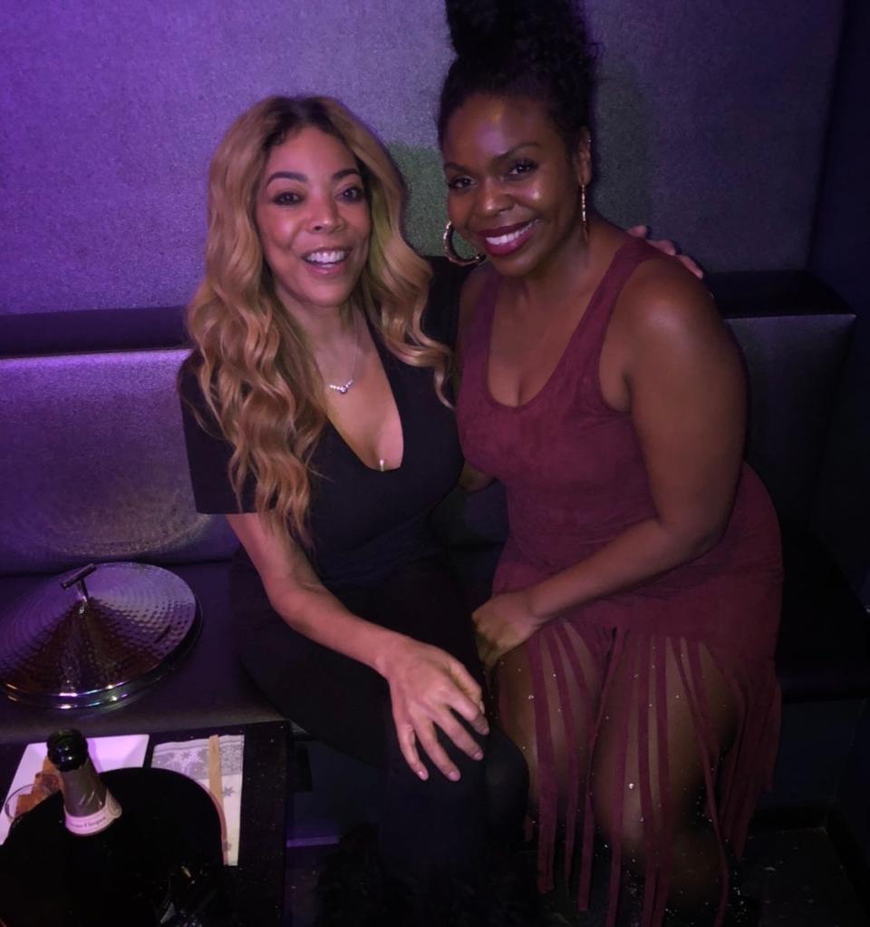 A photo of Wendy Williams with former senior producer Yazmin Ramos.