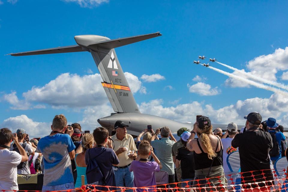 The 2023 Orlando Air Show at Orlando Sanford International Airport.