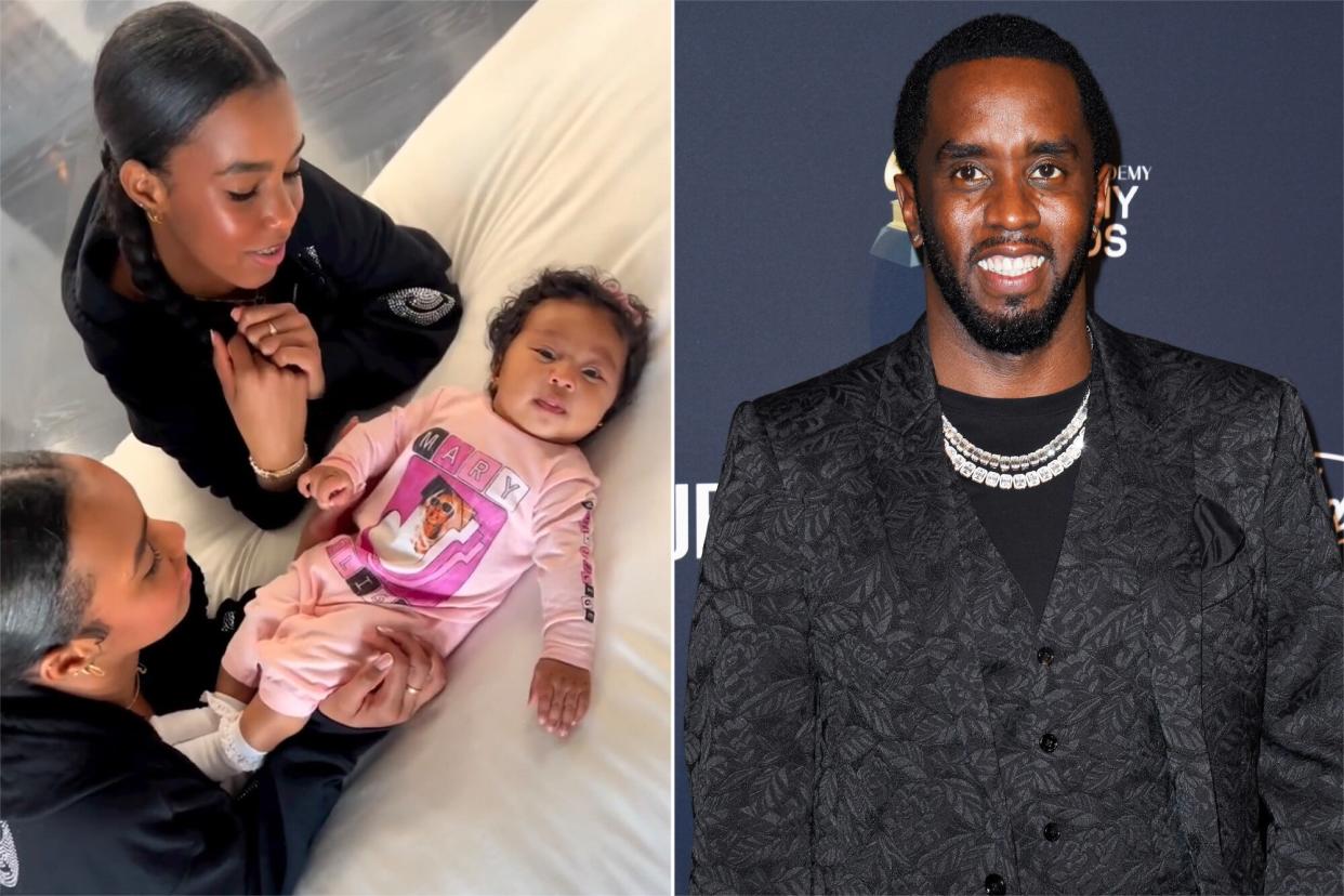 Diddy daughters, Sean "Diddy" Combs attends the Pre-GRAMMY Gala and GRAMMY Salute to Industry Icons Honoring Sean "Diddy" Combs on January 25, 2020 in Beverly Hills, California.