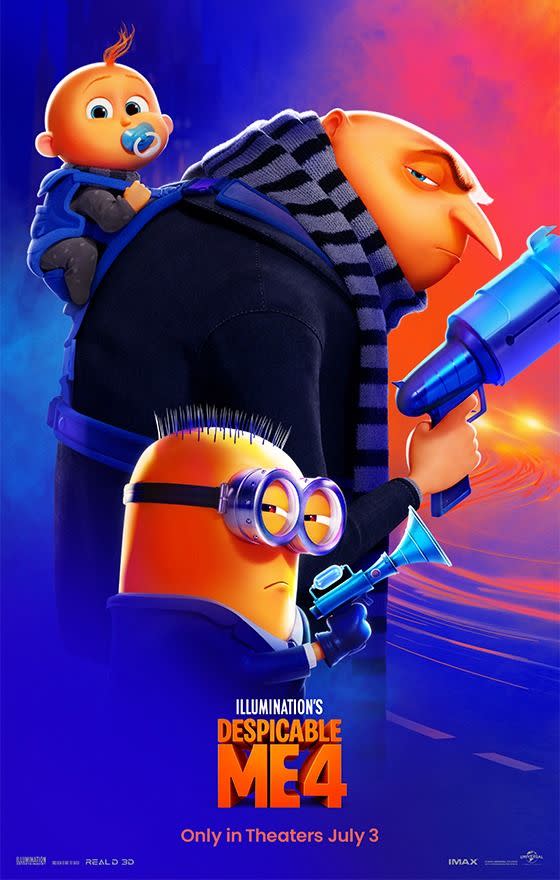 movies coming out summer 2024 despicable me 4