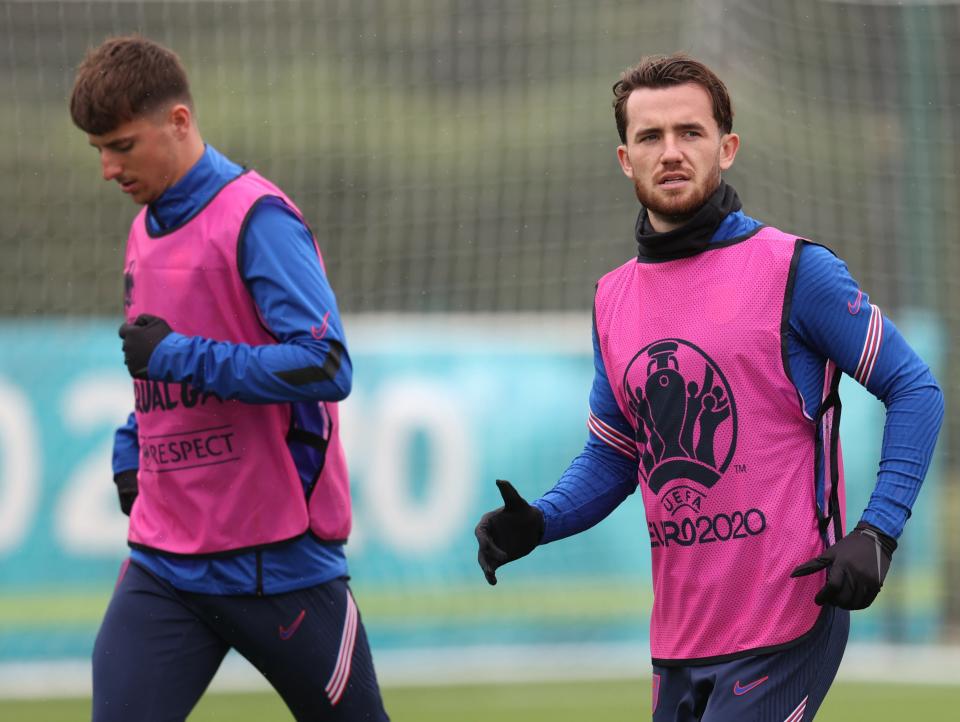 England pair Mason Mount and Ben Chilwell (Getty Images)