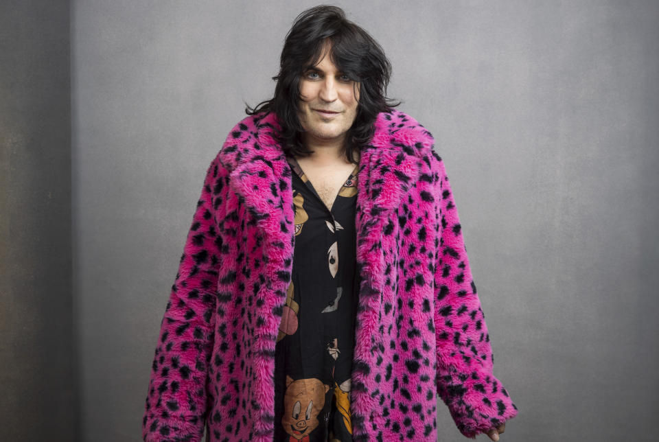 Executive producer/cast member Noel Fielding poses for a portrait to promote the Apple TV+ television series "The Completely Made-Up Adventures of Dick Turpin" during the Winter Television Critics Association Press Tour on Monday, Feb. 5, 2024, at The Langham Huntington Hotel in Pasadena, Calif. (Willy Sanjuan/Invision/AP)