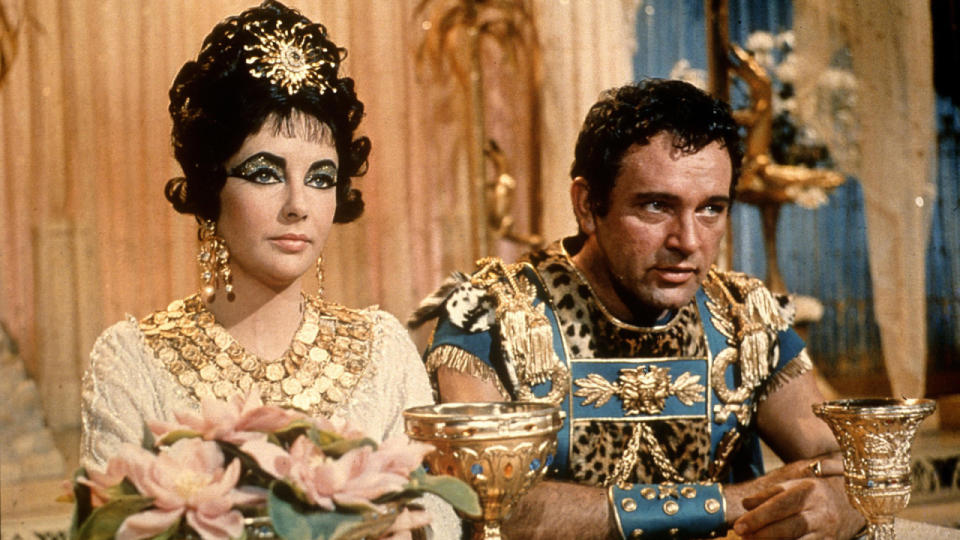 Elizabeth Taylor And Richard Burton (Cleopatra)