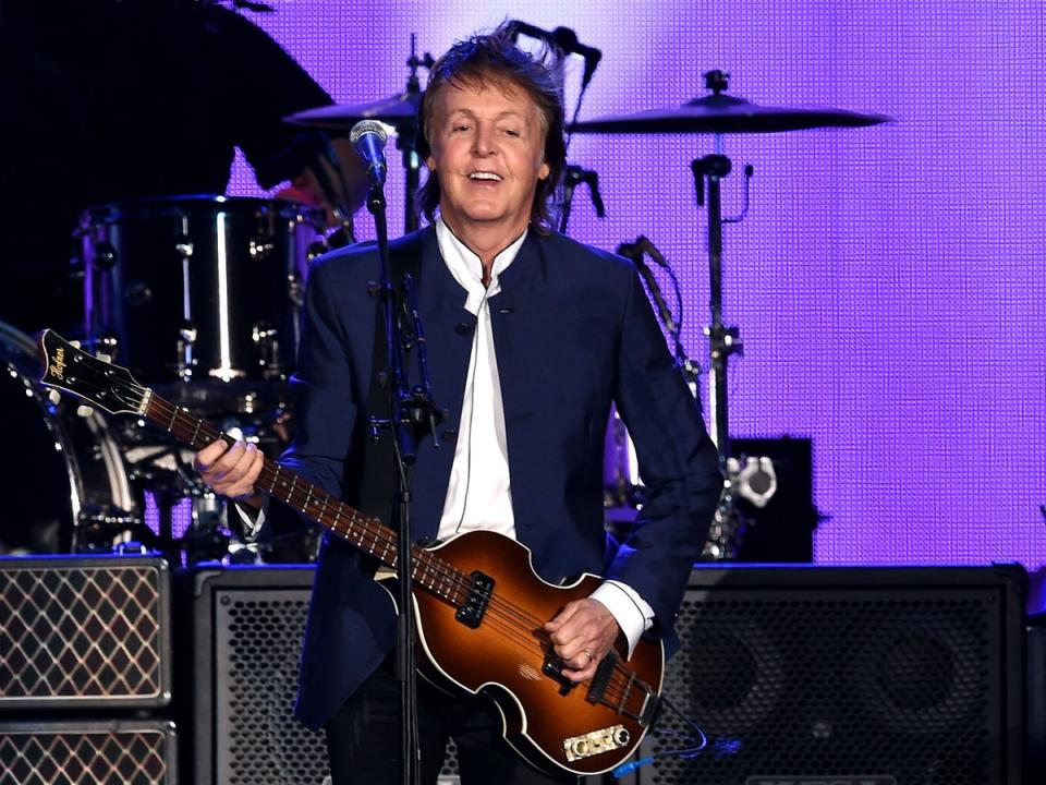 Paul McCartney is the UK’s first musician billionaire (Getty)
