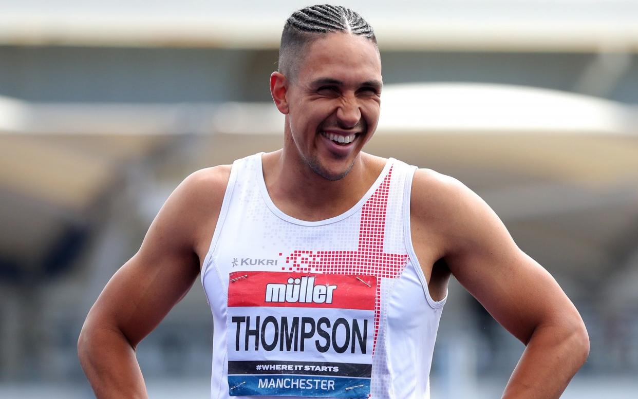 Daley Thompson's son Elliot Thompson wins British decathlon title - GETTY IMAGES