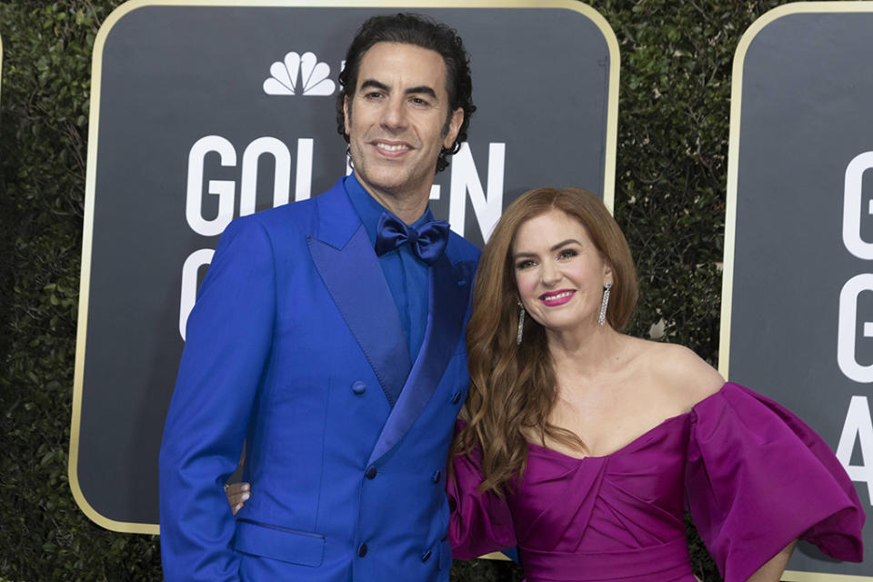 Isla Fisher & Sacha BaronCohen