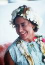 <p>Princess Margaret attends Tuvalu's independence festivities on October 1, 1978.</p>