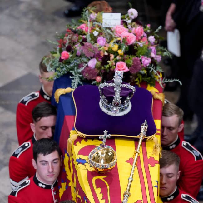 Imagen del funeral de estado de Isabel II credit:Bang Showbiz