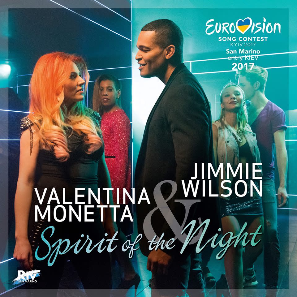 Valentina Monetta und Jimmie Wilson für San Marino