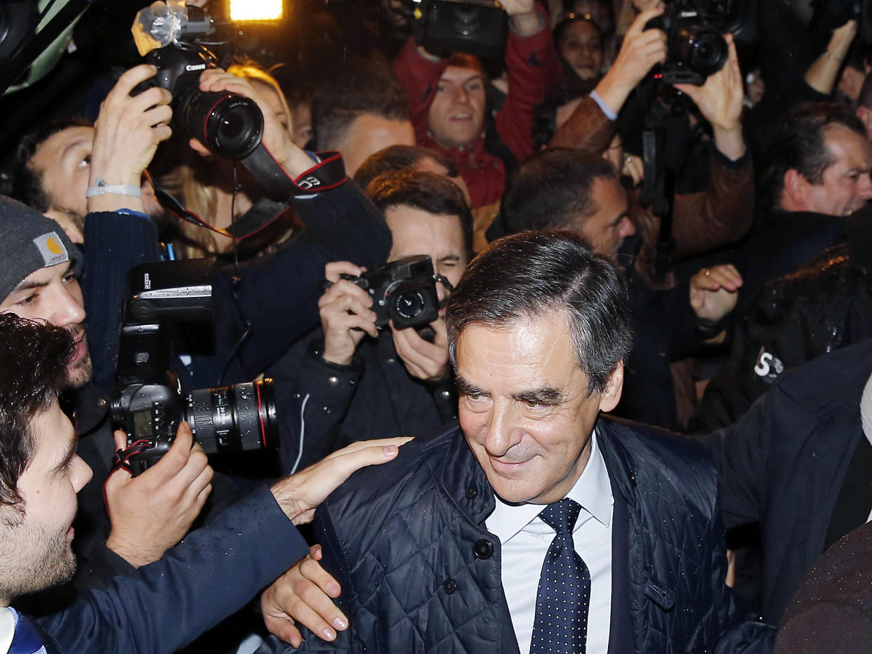 ‘Francois Fillon will be distracted and under constant media pressure until the first polling day’: Getty
