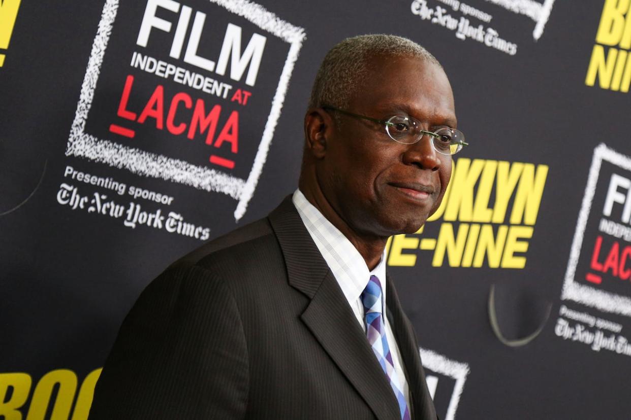 Andre Braugher arrives for An Evening With Brooklyn Nine-Nine at L.A.'s Bing Theatre, in May 2015. Tributes poured in following the news that the actor had died on Monday.  (Rich Fury/Invision/The Associated Press - image credit)