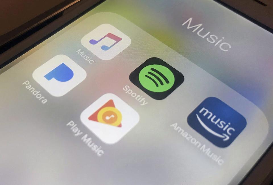 Music streaming services allow people to access a wide variety of music without actually owning any physical copies of CDs or records. (AP Photo/Jenny Kane)