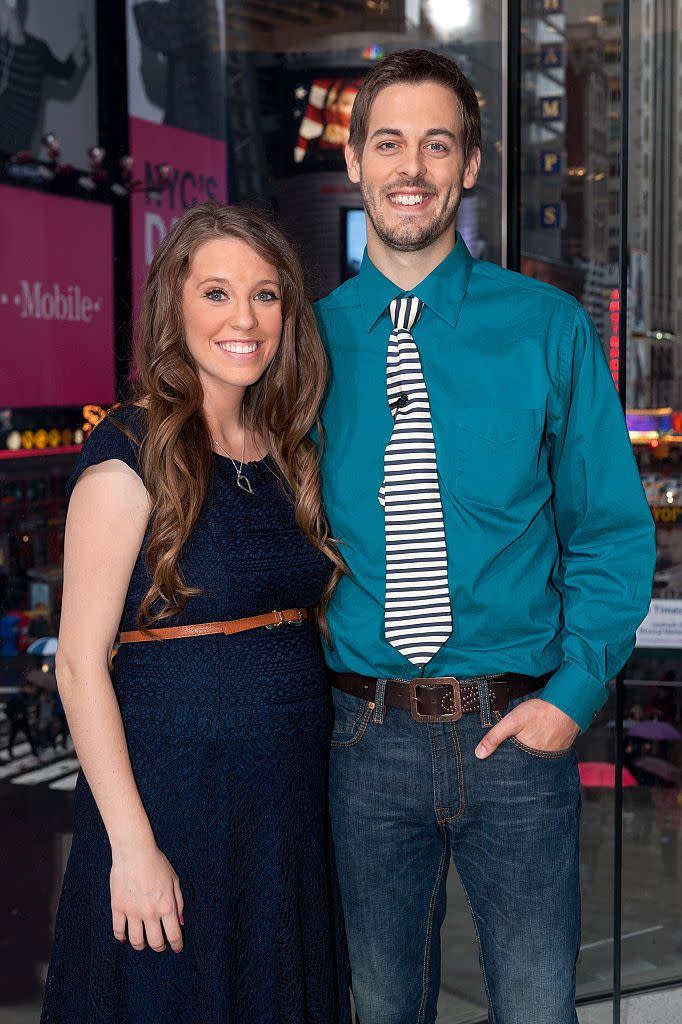 Jill and Derick look amazing in casual clothing as they pose for the camera with amazing smiles on their faces