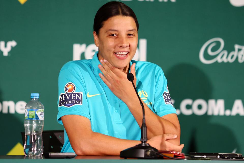 After winning Group B, Sam Kerr and co-host Australia take on Denmark in the Round of 16 at the 2023 World Cup.