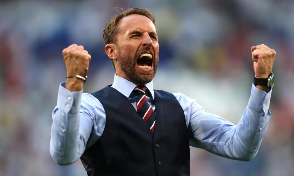 Gareth Southgate’s popularity peaked during England’s World Cup performance in 2018.