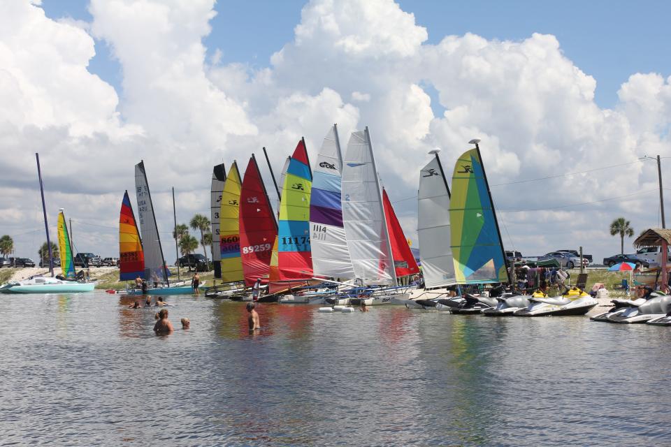 The 32nd annual edition of Juana Good Time Regatta on Navarre Beach returns later this month.