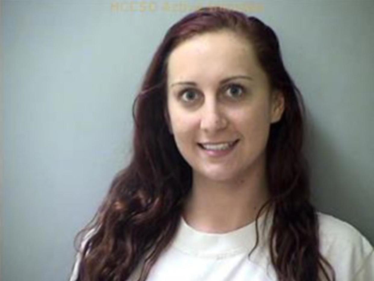 Brittany Carter has been jailed: Hancock County Jail