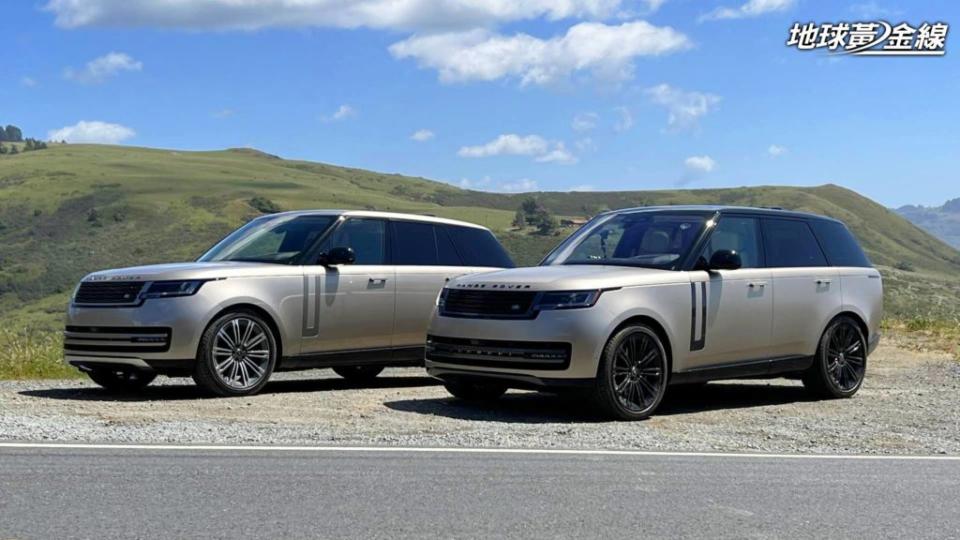 新Range Rover以高大車體結合簡約造型設計，看似溫文儒雅，卻難以隱藏強大氣勢。(攝影/ 汪廷諤)