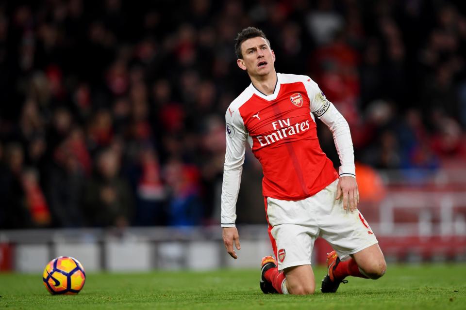 Laurent Koscielny has a long-standing Achilles injury