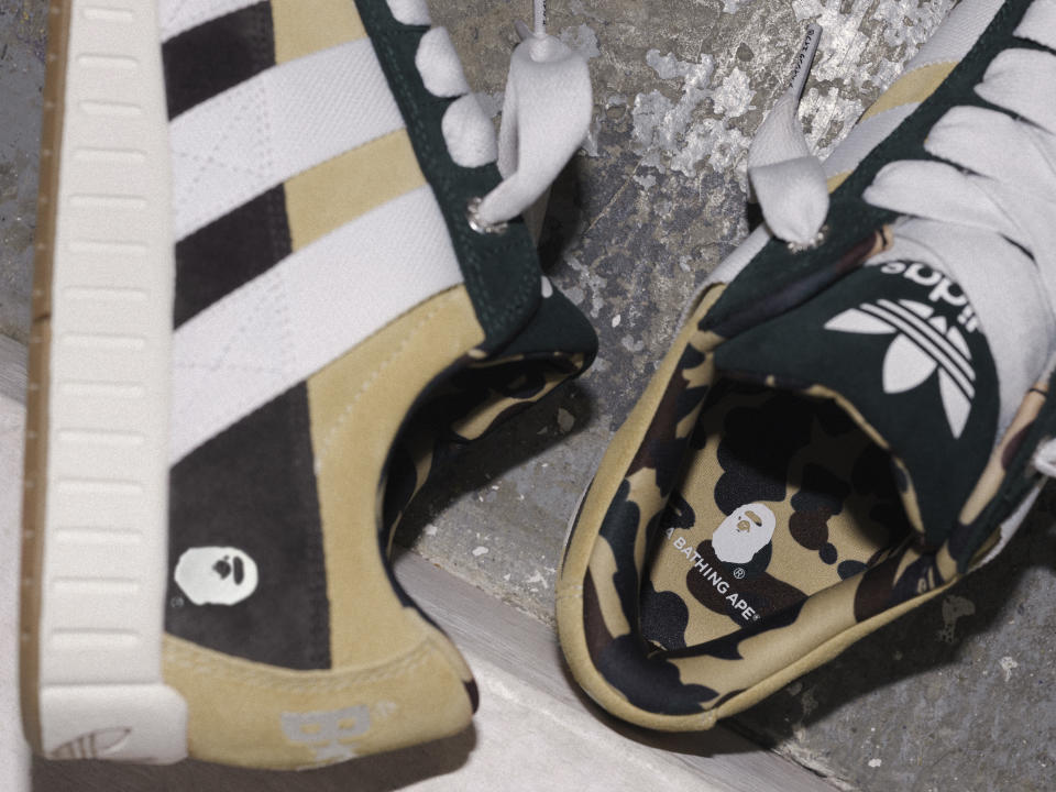 The Adidas N Bape Sneaker Collaboration