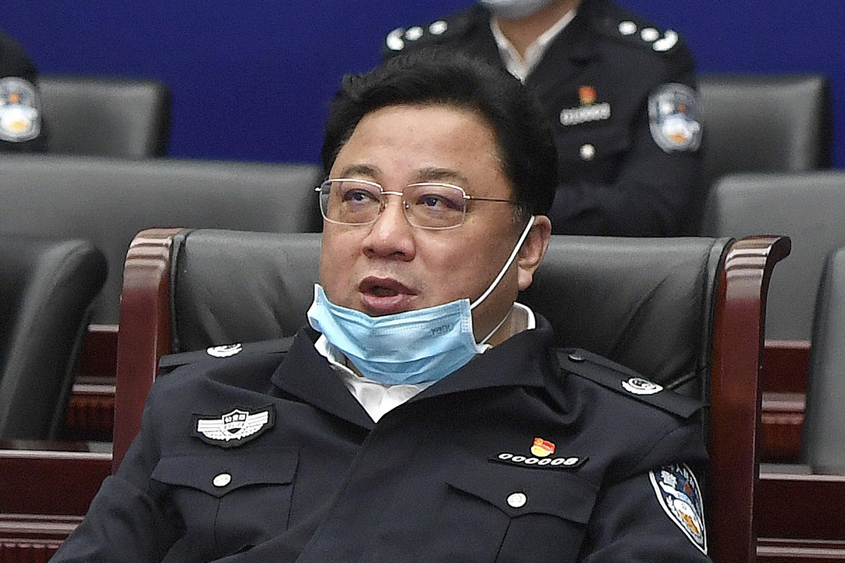 Former Chinese deputy police minister sentenced for graft