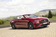 <p>There are sportier alternatives to the 2022 Mercedes-Benz E-class, but few are as seamlessly high-class and high-tech. While the behind-the-wheel experience isn't as exciting as that of its AMG-tuned twin­–the <a href="https://www.caranddriver.com/mercedes-amg/e53" rel="nofollow noopener" target="_blank" data-ylk="slk:separately reviewed 429-hp E53;elm:context_link;itc:0;sec:content-canvas" class="link ">separately reviewed 429-hp E53</a>–the regular E is subdued and serene. Its cabin is beautifully appointed, remarkably quiet, and fitted with flashy tech features such as the dual displays embedded in its dashboard. The E350 sedan is powered by a common-for-the-segment turbo four, but the E450 enjoys a sweet turbocharged straight-six. This strong, smooth mill is available in the sedan and standard on the coupe and cabriolet. Regardless of the powerplant, all body styles supplement their classy interiors with a cushy and composed ride. Add the 2022 E-class's roster of advanced driver assists to its luxury appointments and quality assembly, and its esteemed position among mid-size luxury cars is evident, as is its spot on <a href="https://www.caranddriver.com/features/a38873223/2022-editors-choice/" rel="nofollow noopener" target="_blank" data-ylk="slk:our Editors' Choice list;elm:context_link;itc:0;sec:content-canvas" class="link ">our Editors' Choice list</a>.<br></p><p><a class="link " href="https://www.caranddriver.com/mercedes-benz/e-class" rel="nofollow noopener" target="_blank" data-ylk="slk:Review, Pricing, and Specs;elm:context_link;itc:0;sec:content-canvas">Review, Pricing, and Specs</a></p>