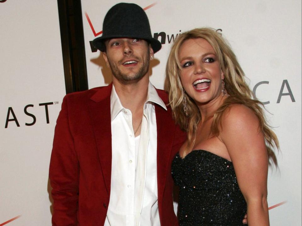 Britney Spears and Kevin Federline in 2006 (Getty Images)