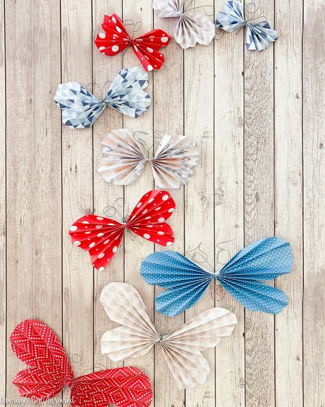 DIY Paper Butterflies