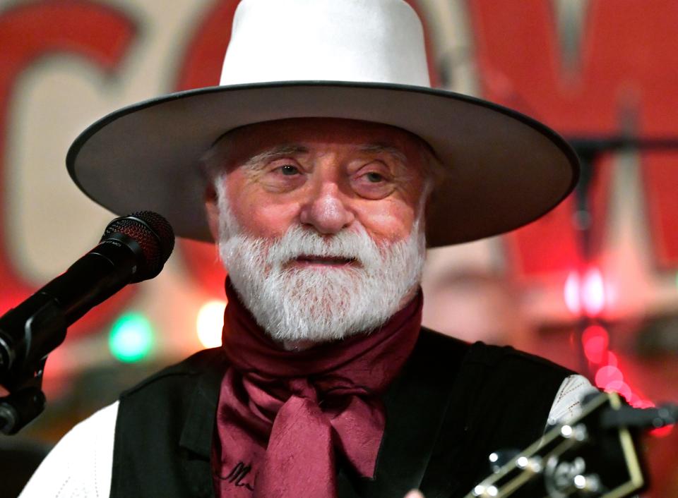 Country artist Michael Martin Murphey performed Dec. 14 at the Texas Cowboys’ Christmas Ball in Anson.