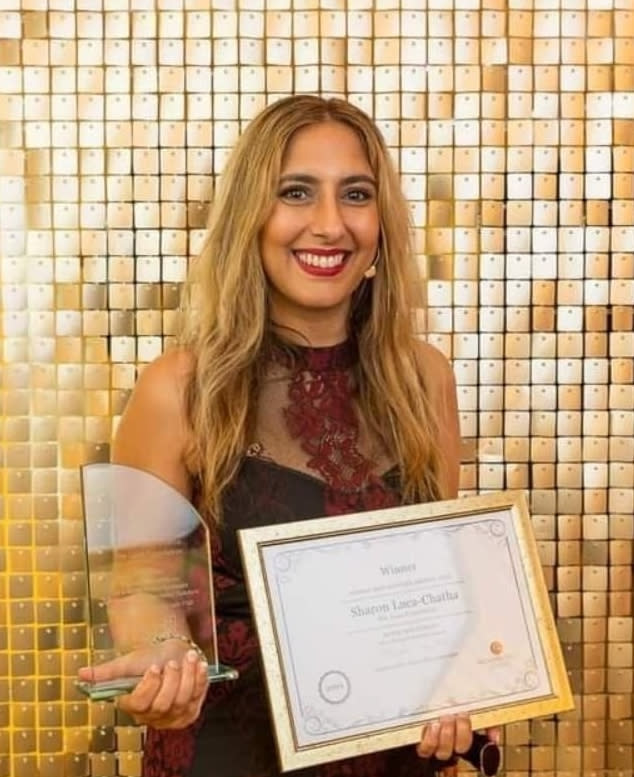 Sharon Luca-Chatha set up an award-winning charity The Luca Foundation, in memory of her son who was stillborn. (Supplied)