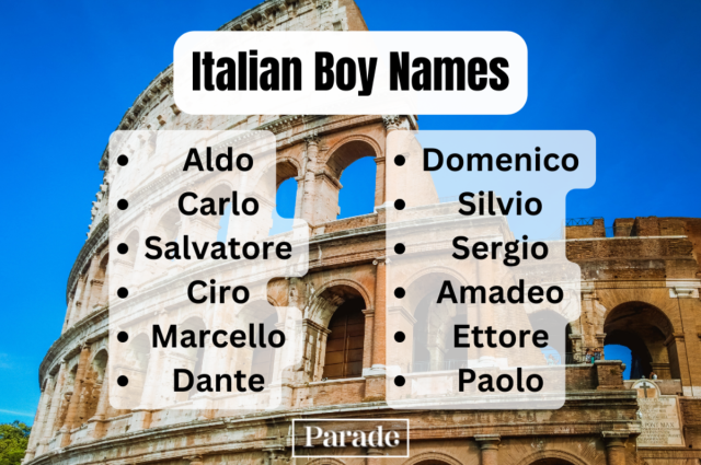 125 Italian Boy Names and Their Meanings for Your Future Figliolo