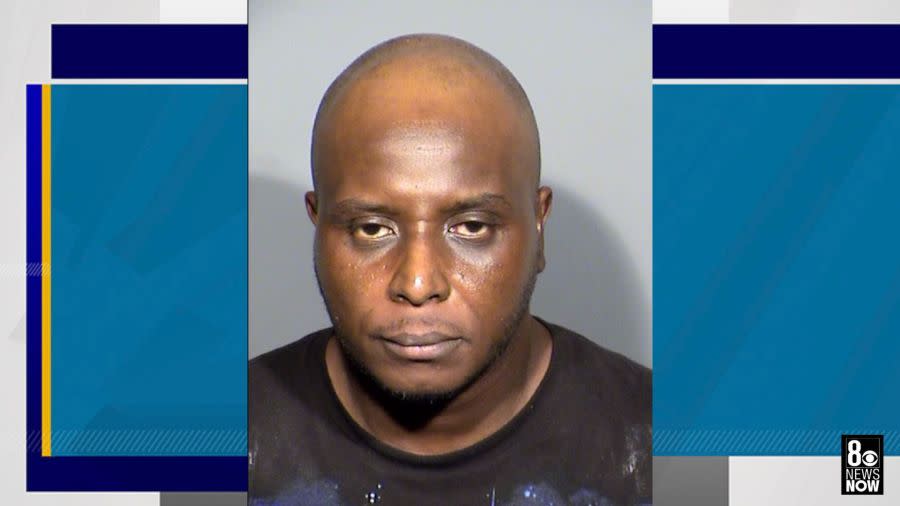 <em>Antonio Jackson, 45, faces several charges after police say he threw a Molotov cocktail at his ex-girlfriend’s apartment. (LVMPD)</em>