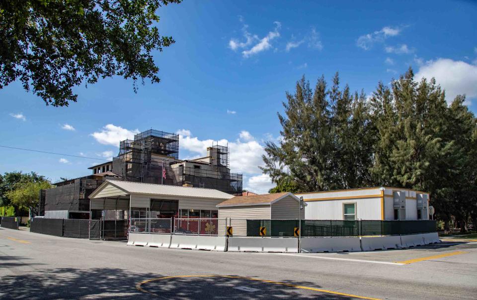 Work on the $8 million restoration of the North Fire-Rescue Station began last summer and will include a complete renovation of the landmarked structure, which was built in 1927.