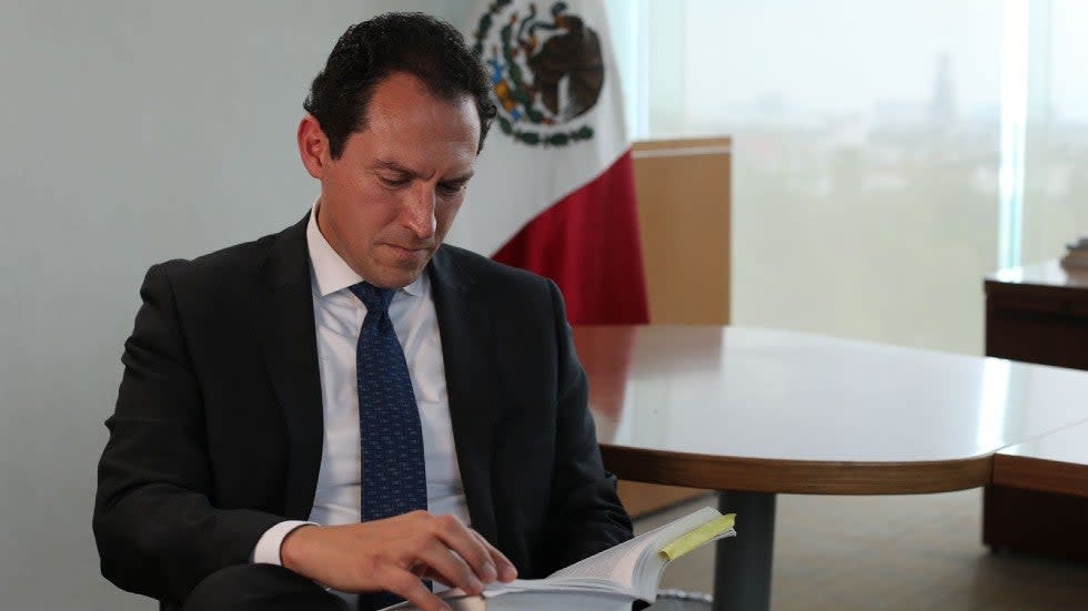 Mexico Foreign Ministry legal adviser Alejandro Celorio
