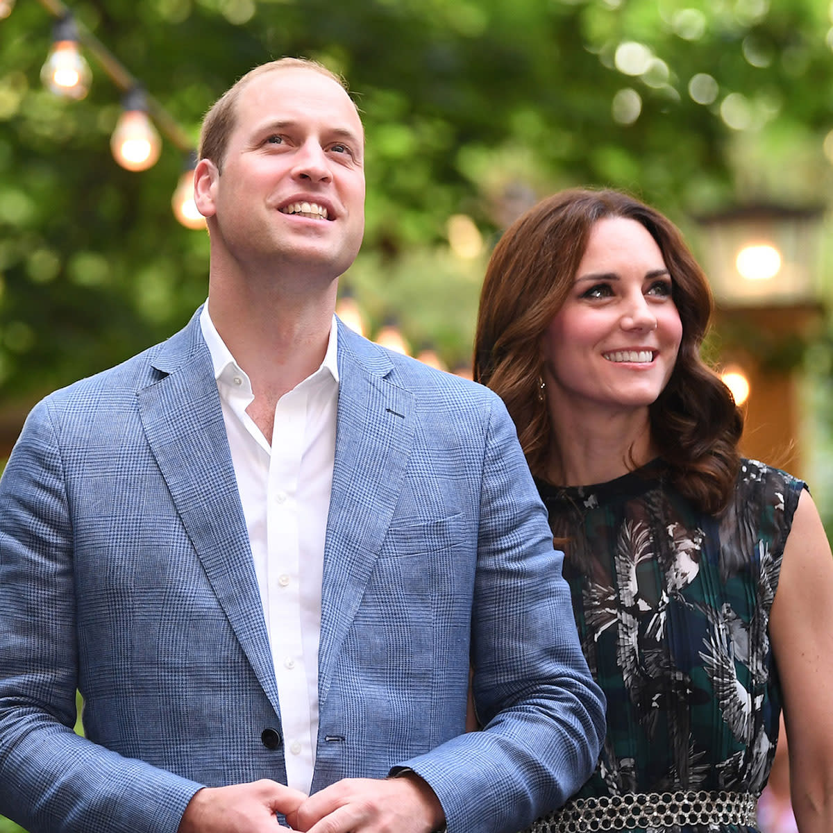 Prince William Kate Middleton smiling Clarchens Ballhaus
