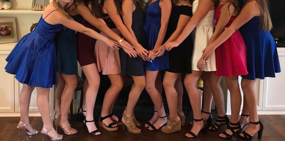 Students attending a dance at Eastern High School in Louisville were told their dresses must be no more than 2 inches above the knee. Some were turned away, a parent says.