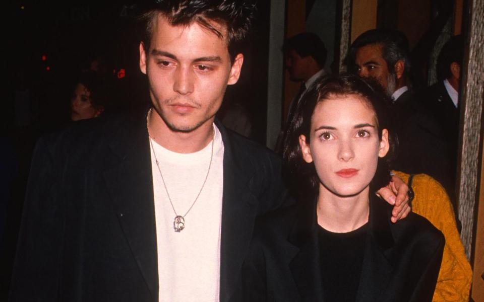 Johnny Depp und Winona Ryder