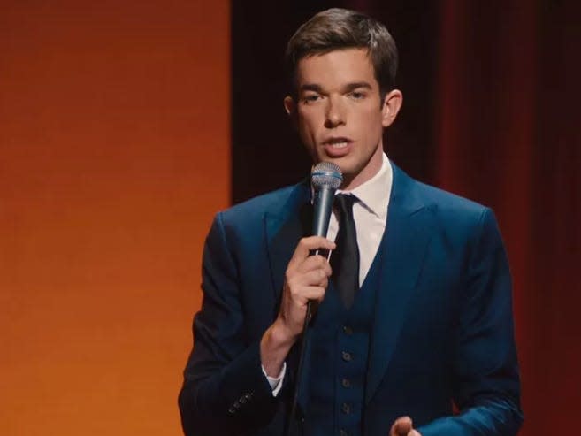 John Mulaney performing 