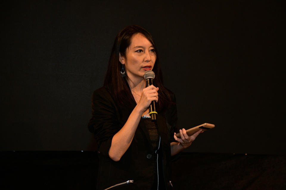 The Hollywood Reporter senior editor Rebecca Sun says opening remarks at the Asian Pacific Islander Excellence Celebration