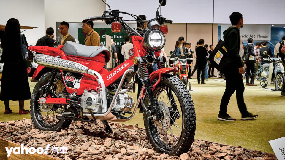 【東京車展】超Scrambler風格復刻獵狼！Honda CT125概念車再現江湖！