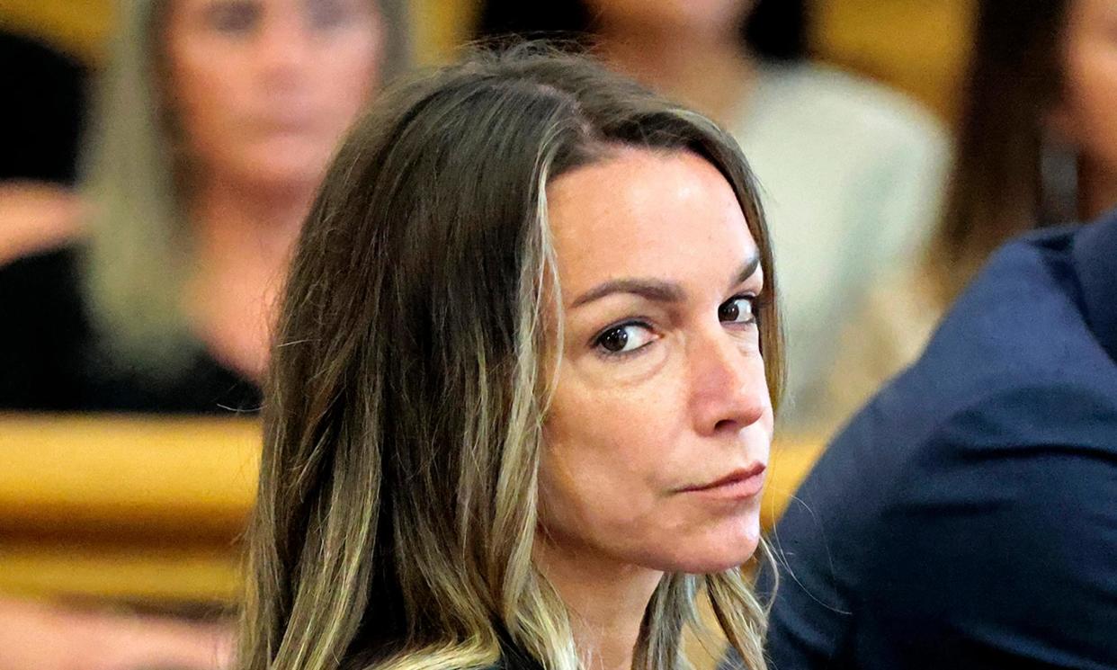 <span>Karen Read, who is accused of killing her boyfriend John O’Keefe.</span><span>Photograph: Pat Greenhouse/AP</span>